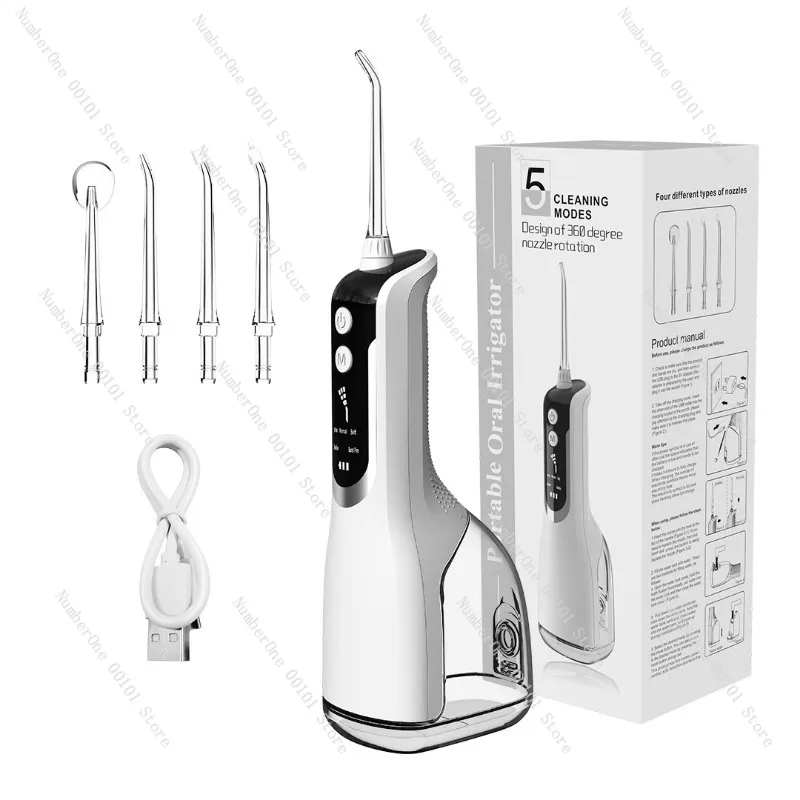 Electric Water Pick Handheld Water Toothpick Portable Dental Instrument Oral Clean Water Dental Floss Care