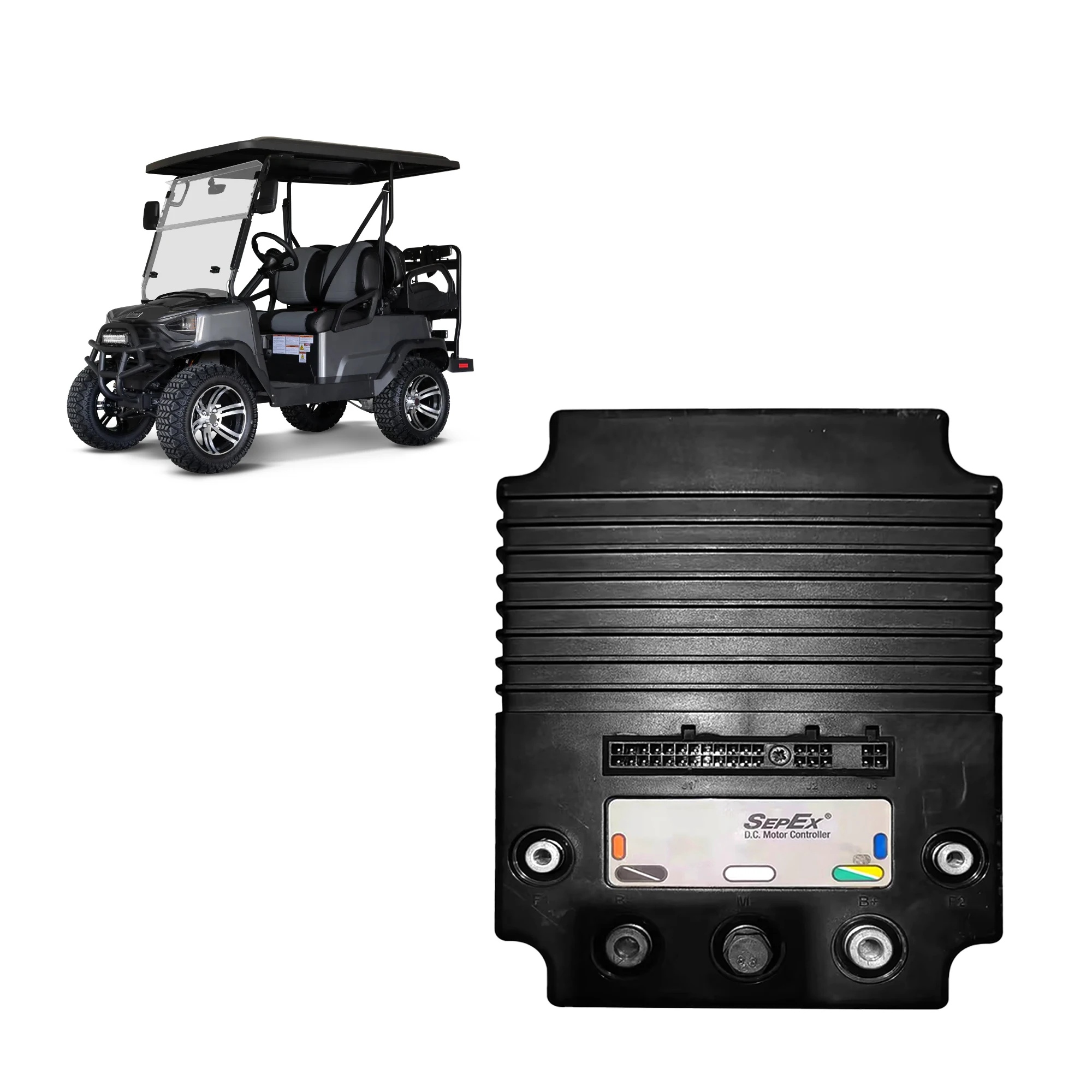 

Контроллер постоянного тока 48В 500А 102774501 для Curtis Club Car Carryall Villager 1520-5501