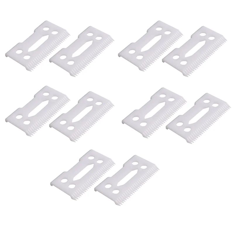 ABZL Novo 10 unidades 28 dentes lâmina de tosquiadeira de zircônia para lâminas de substituição Wahl Senior Clipper