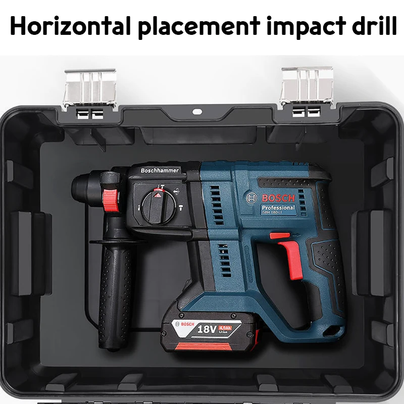 Multi Size Tool Box ABS Plastic Military Tool Case Organizer Box Portable Car Empty Tools Storage Box Suitcase for Mechanic