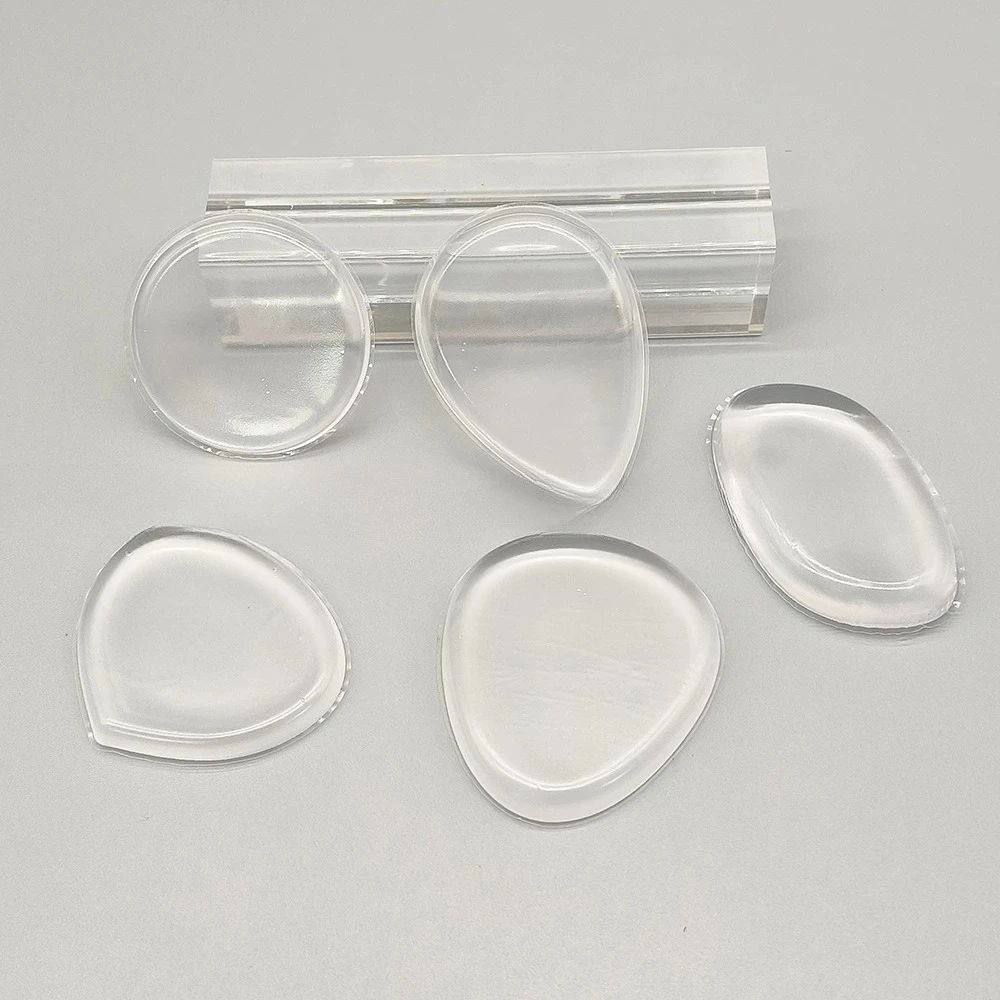 Makeup Puff Silicone BB Cream Liquid Foundation Makeup Sponge Facial Cosmetic Blender Blending Puff Transparent Jelly Puff