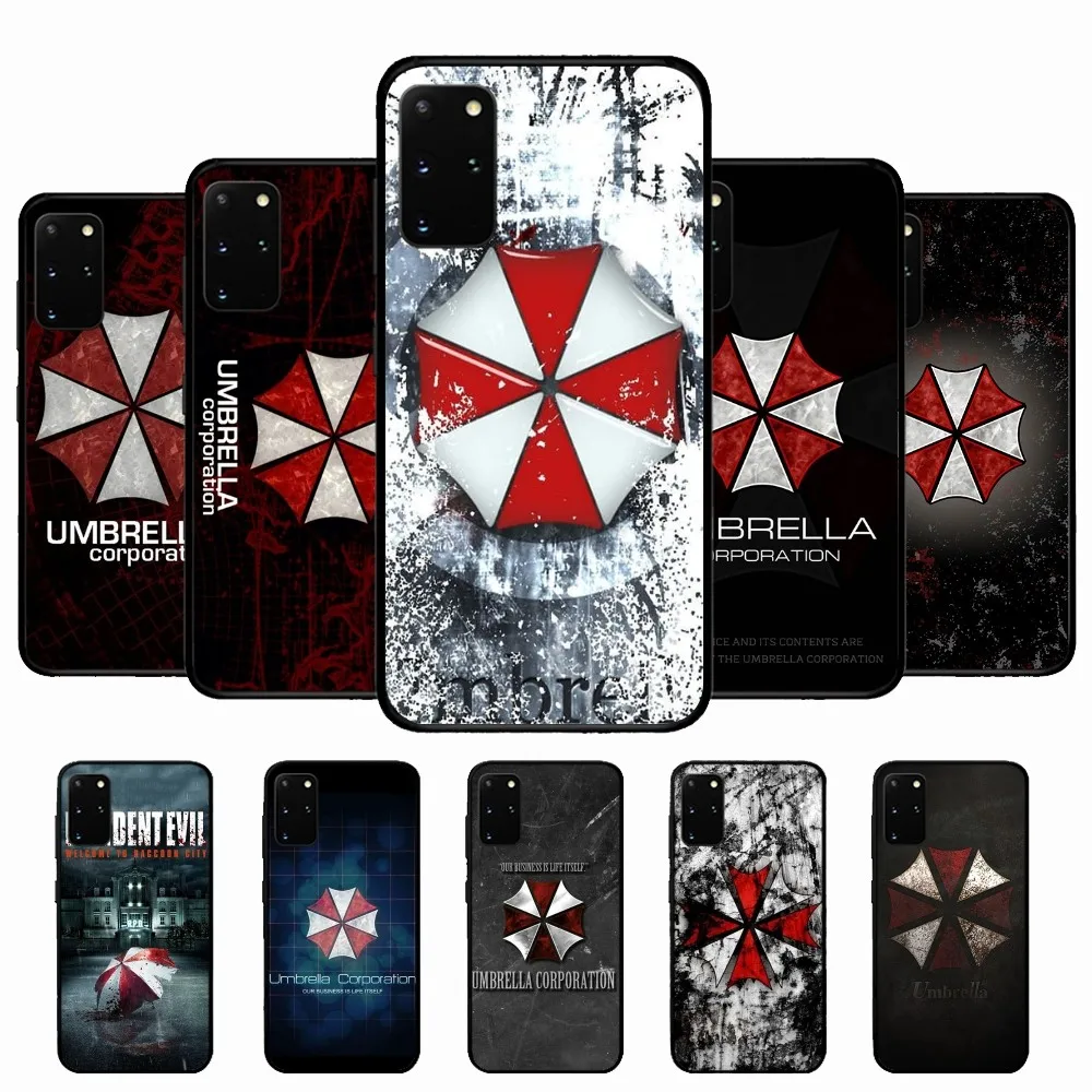 Resident Evil Umbrella Phone Case For Samsung S 9 10 20 21 22 23 30 23 24 plus lite Ultra FE S10lite Fundas