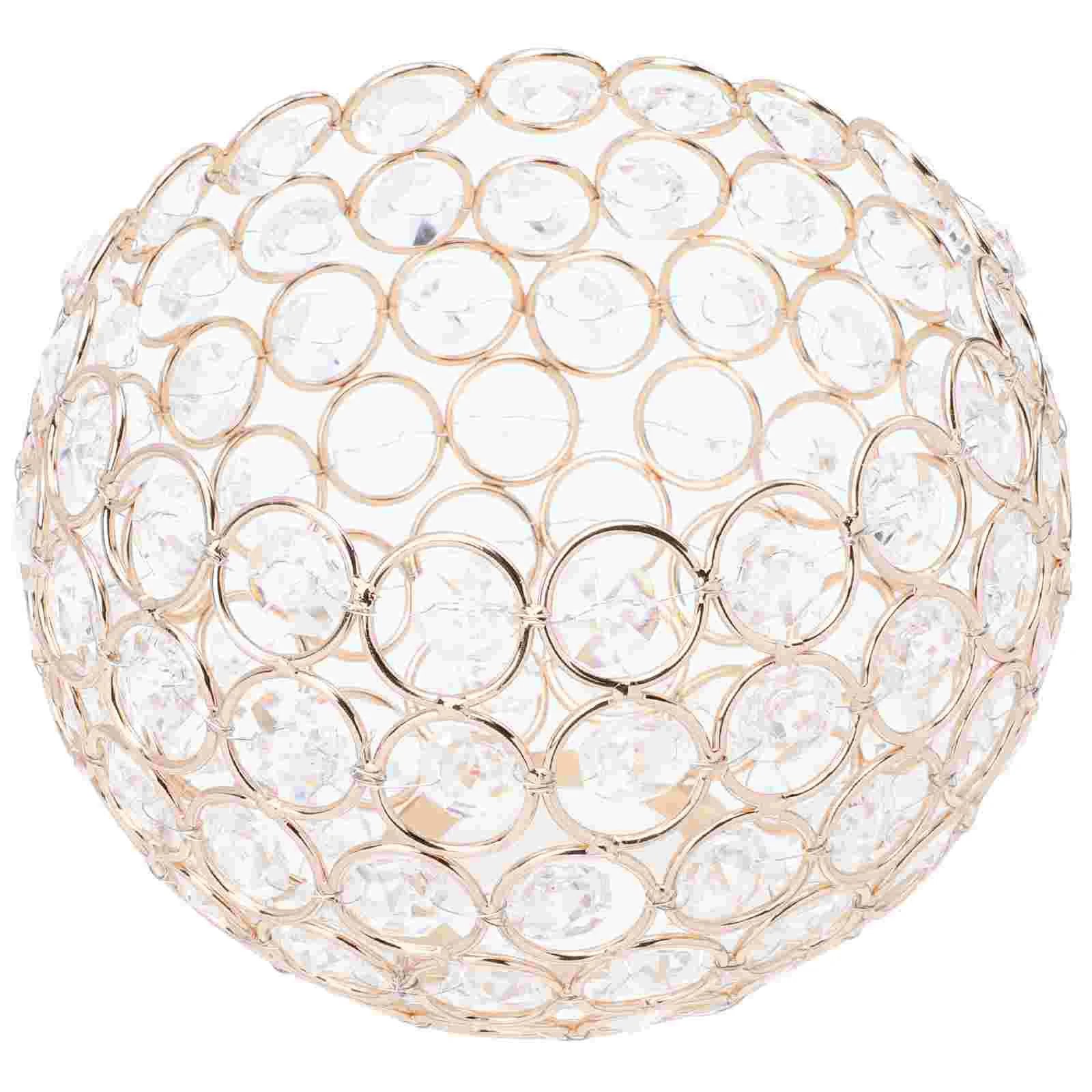 Crystal Lampshade Ceiling Light Chic Lamp Light Shade for Home crystal lamp shade iron lampshade