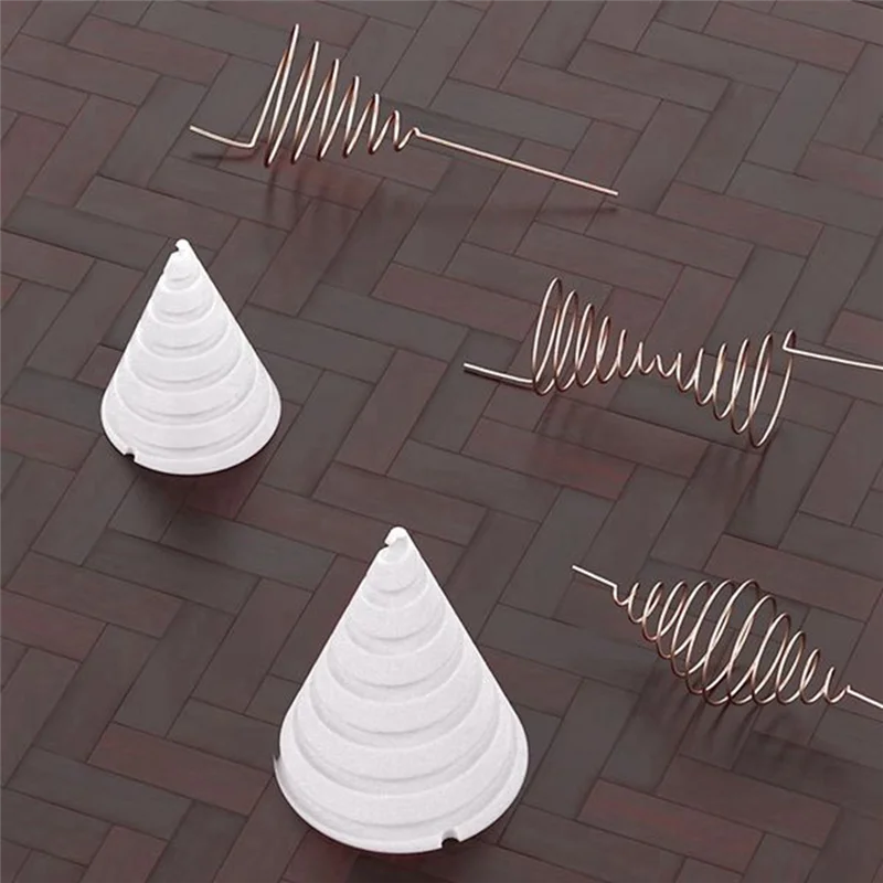 Fil de cuivre pur ABZV-99.9% pour antenne de jardinage par électroculture, gabarit d'enroulement de bobine pour plantes de jardin en croissance d'électro Culture