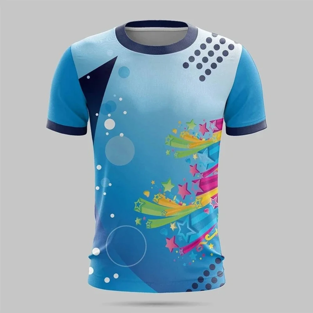 

Новая модная детская/взрослая модная спортивная быстросохнущая спортивная одежда для бега на открытом воздухе, повседневная футболка с 3D принтом, футболка с круглым вырезом, мотоциклетный топ