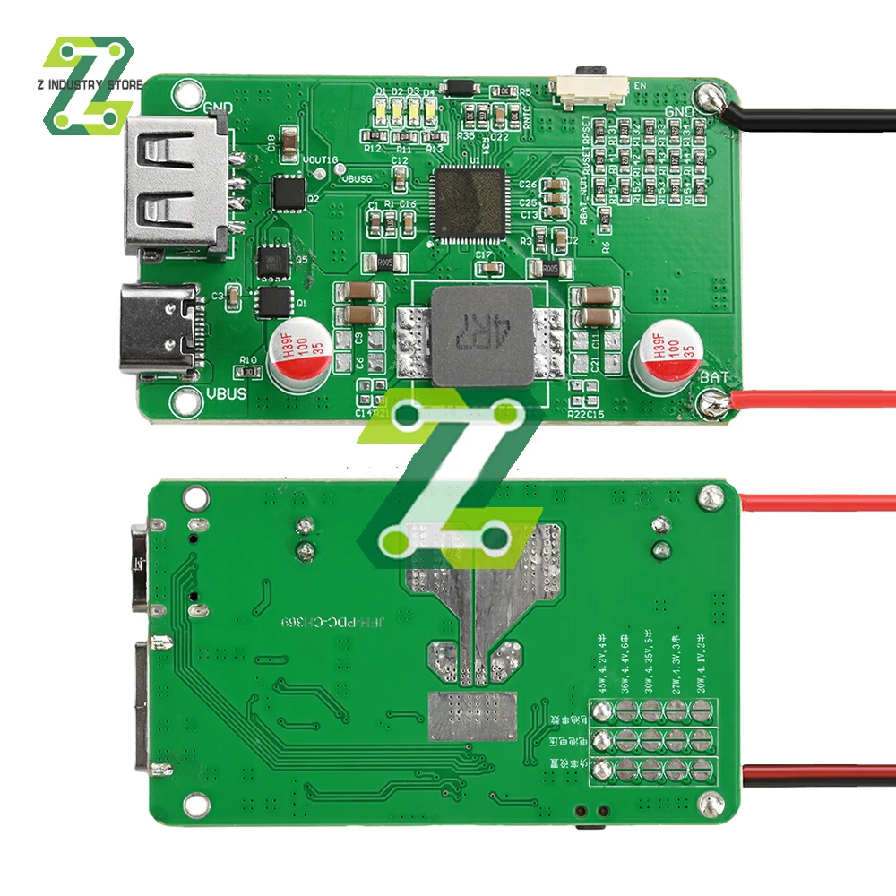 

2S~6S 45W Lithium Battery Bi-directional Fast Charging Module Charging/Discharging Protection Board Lithium Battery Fast Charger