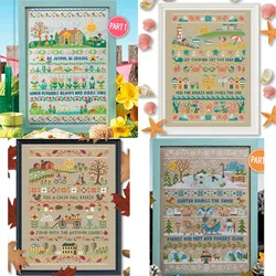 ZZ5054 For Needlework Kit NOT PRINTED Cross stich Painting Set Cross Stitch Kits Cross-stitch Embroidery Set Stitch Kits Cross