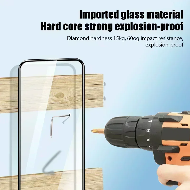 1-5pcs Full Cover Glass for Poco F4 M5 M5S X4 X3 M4 M3 Pro 5G NFC Screen Protectors for Xiaomi Mi 11 12T 11i 10T 9 A2 A3 Lite 5G