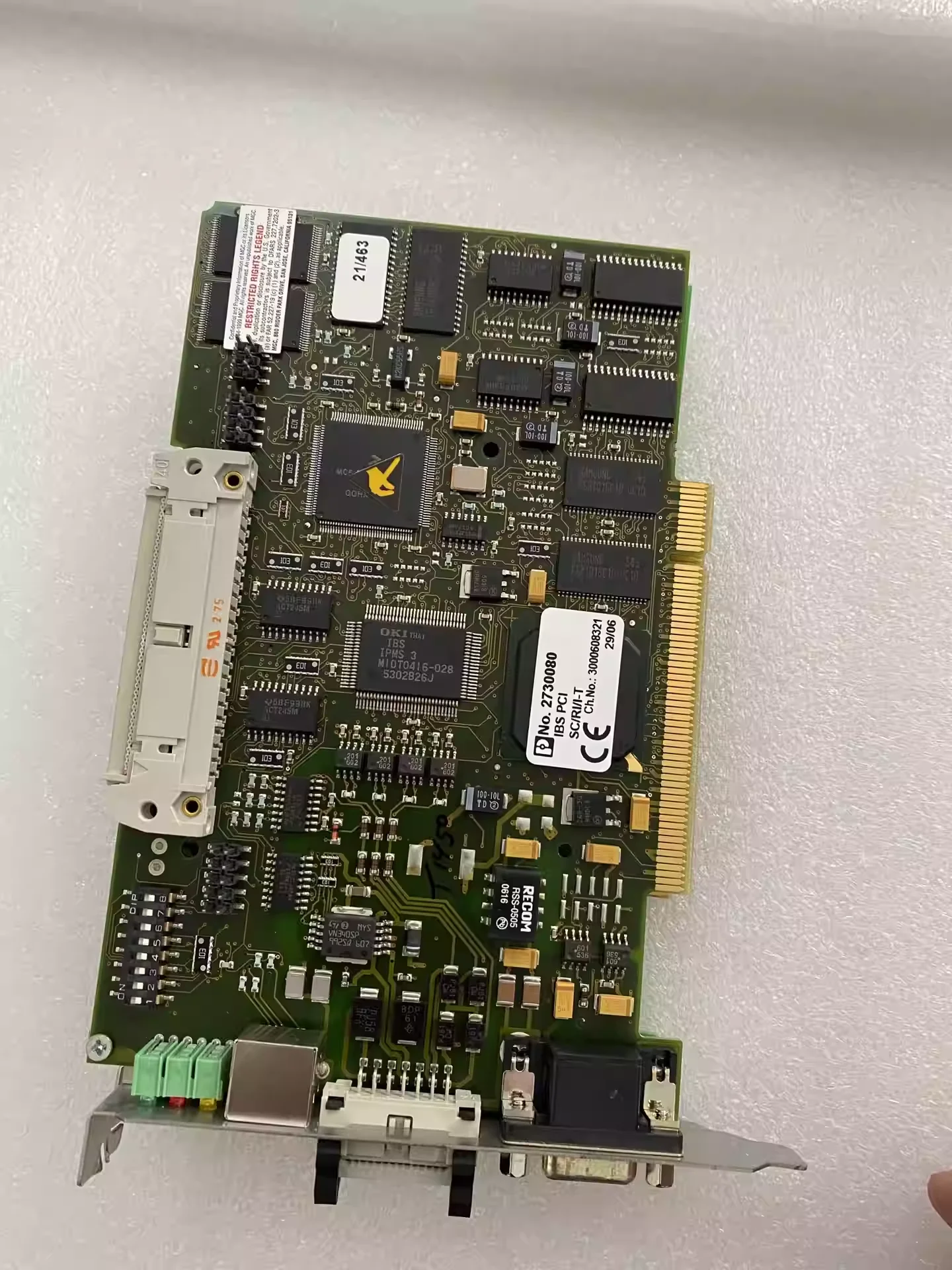 00118967 Communication board 00-118-967 Interbus board