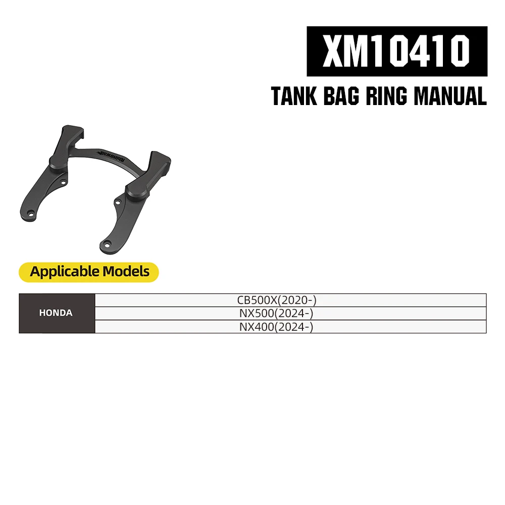 Rhinowalk Motorfiets Magneet Tanktas 6.5L Waterdicht Snel Ontkoppelbaar Anti-diefstal Tas Met Regenhoes Voor BMW SUZUKI KTM CFMOTO