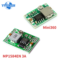 5PCS Mini360 DC-DC Buck Converter MP1584EN 3A Step Down Power Supply Module Mini-360 Ultra-small