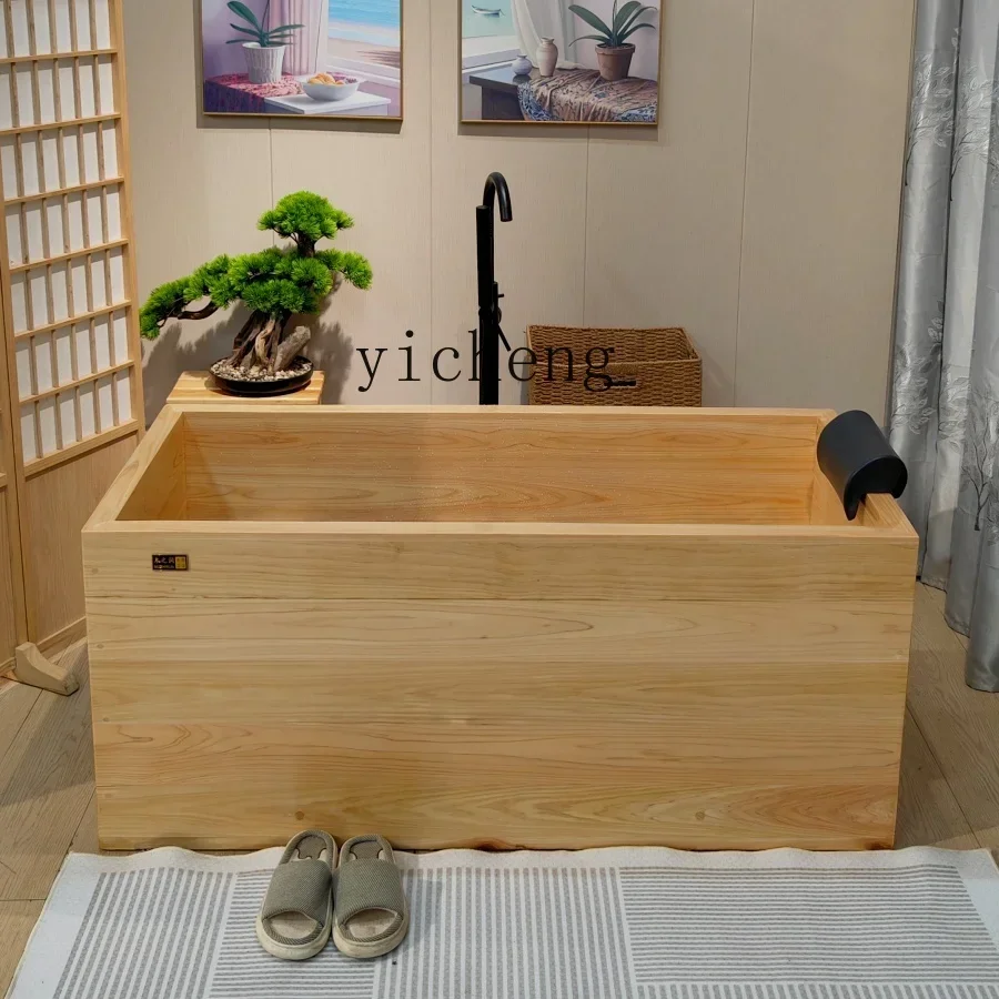 B24- Original Juniper Bathtub Bath Wooden Bucket Bath Bucket Bath Tub Bathtub Adult Household