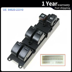 Power Master Window Switch Lifter Control Button for 90-98 Toyota Land Cruiser 80 Series 84820-22310 84820-35020 84810-32070