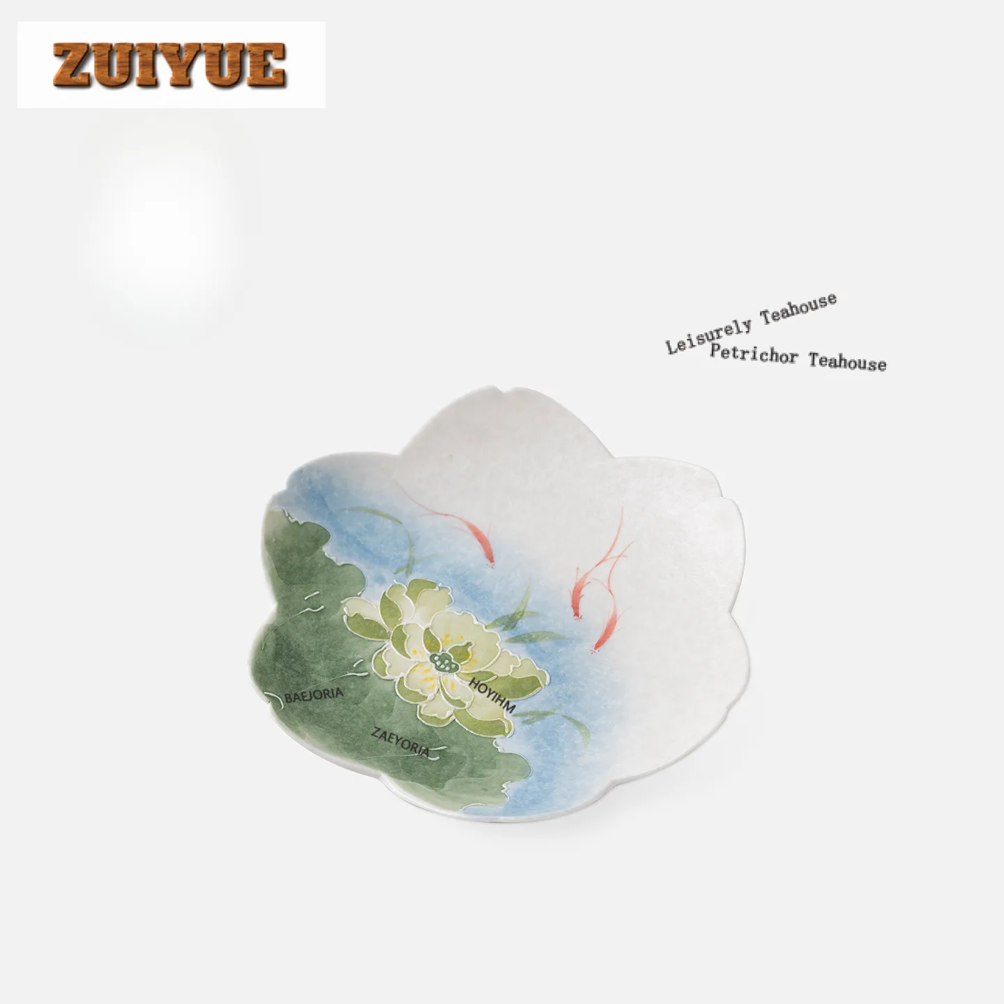 support-de-pot-de-lotus-vert-peint-a-la-main-tapis-isolant-pour-gaiwan-plateau-de-service-a-the-sous-verres-decorations-pour-cafes