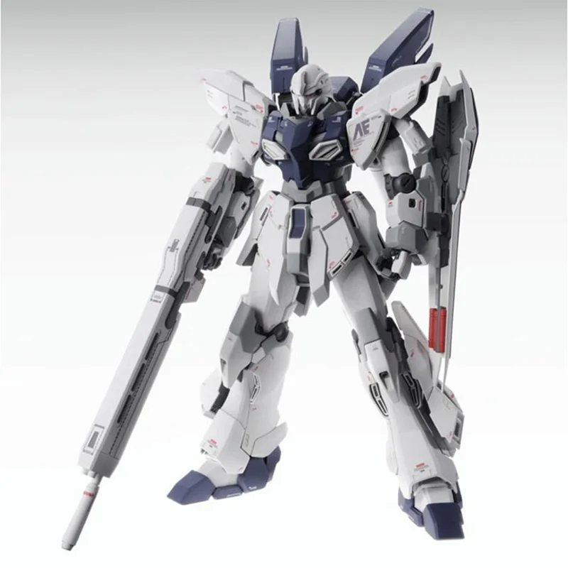 Bandai MG 1/100 GUNDAM MSN-06S Sinanju Stein Ver.Ka Model Kit Anime Action Fighter Assembly Toy Gift for Children Original box