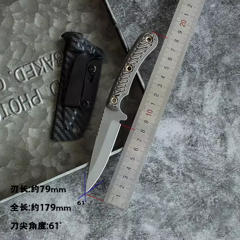 PSRK Knife 14C28N or M390 or CPM-S90V Blade G10 Handle Fixed Blade Knife Outdoor Camping Knife Survival Tool Utility EDC Tool