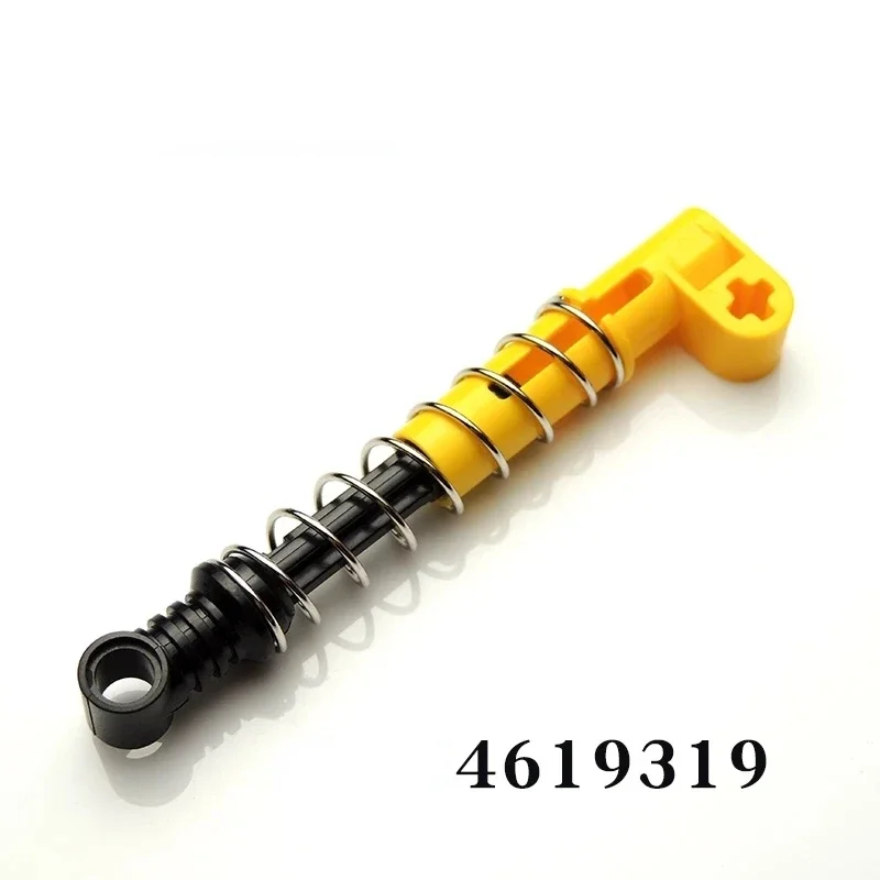 Building Blocks High-tech Part Moc Hard Spring Shock Absorber Joint Compatible Assembles Particles 76138 76537 61903 92693 57515