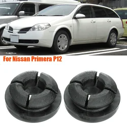 2Pcs NEW Car Hood Bonnet Support Prop Rod Grommet Clip For Nissan Primera P12 2001 2002 2003 2004 2005 2006 2007 2008