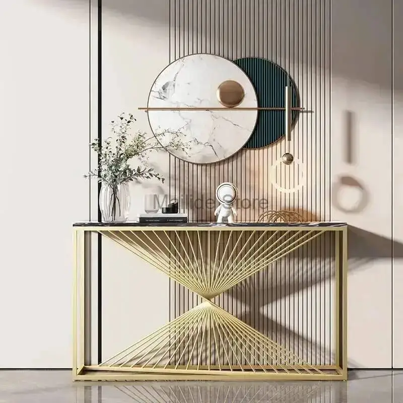 

Console Tables for Hallway Modern Iron Home Console Table Modern Cabinets for Living Room Furniture Hotel Lobby Entrance Table