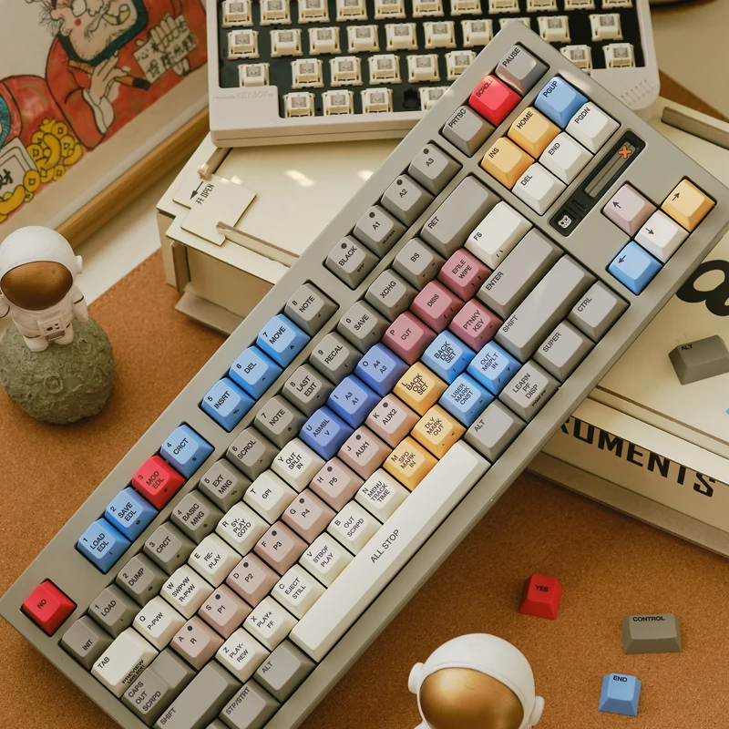 FBB أغطية المفاتيح S9000 177 مفاتيح PBT مخصصة ريترو ميكانيكية MX مفاتيح لوحة المفاتيح لتقوم بها بنفسك الملحقات هدية 60% ، 75% ، 80% ، 96% ، 100% وضع الإخراج