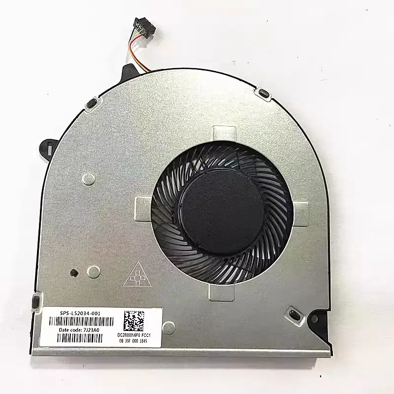 New CPU Laptop Cooling Fan For HP 15-DU 15s-du 15-DW DY 250 G8 L52034-001 TPN-C139 DC28000N6F0 DFS5K12114464N