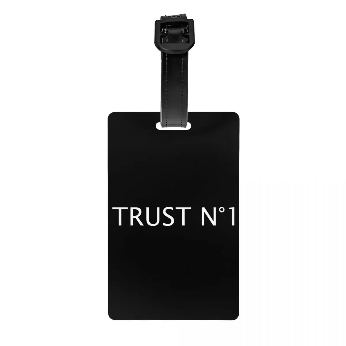 

Trust No One Luggage Tag Travel Bag Suitcase Privacy Cover ID Label