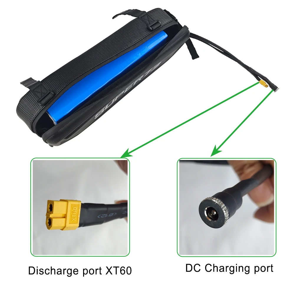 48V 52V Ebike Battery Pack 20Ah Triangle Battery Triangle With Hanging Bag Waterproof Battery for 750W 1000W Bafang motor akku