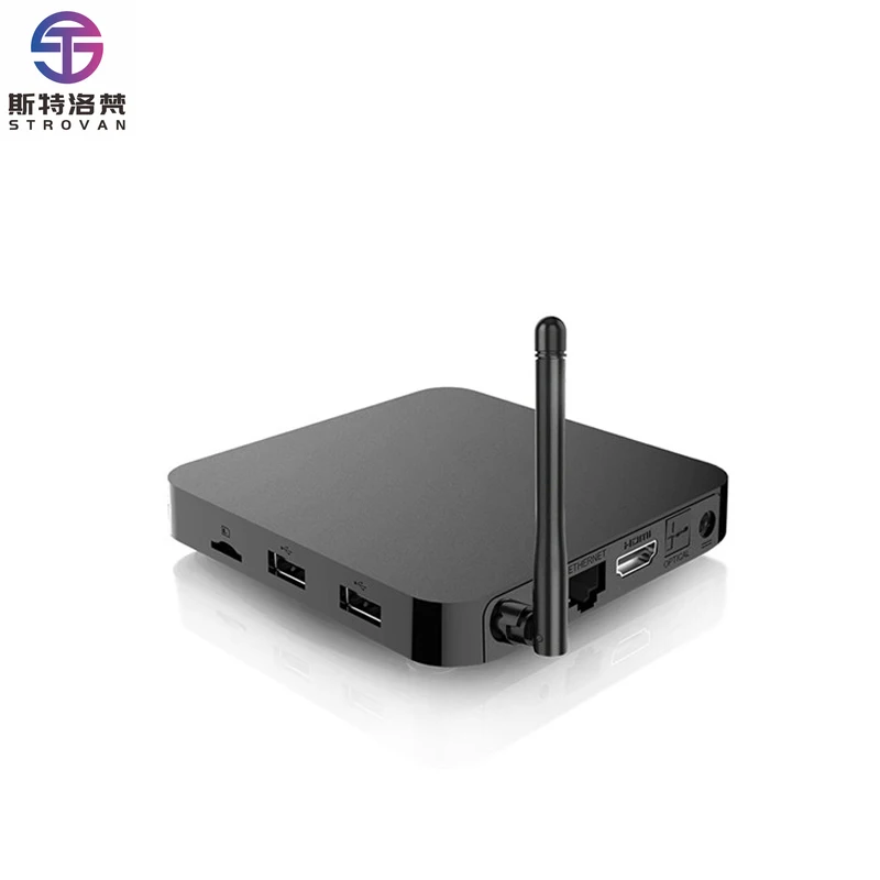S905X5M GIF PNG Quad Core Android 14 4GB RAM Android TV Box 2025