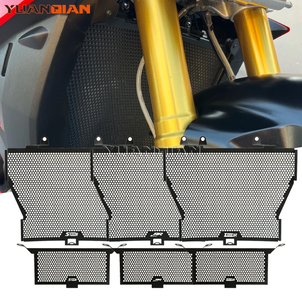 

Motorcycle Radiator Grille Guard Cover Oil Cooler Guard Protection For BMW S1000R 2013~2020 S1000XR 2015~2019 S1000RR 2010~2018