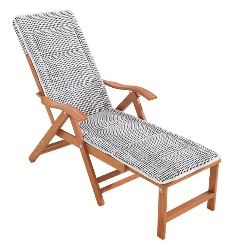 Balcony Bamboo recliner Folding chair Adult nap chair Elderly chair Xia Liang lunch break Home rocking recliner