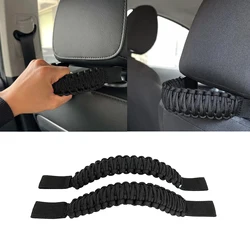 Headrest Grab Handles Rear Seat Passenger Grip Handles Universal for Cars Jeep Wrangler,Ford Bronco,Tacoma,Tundra,Trucks,SUV