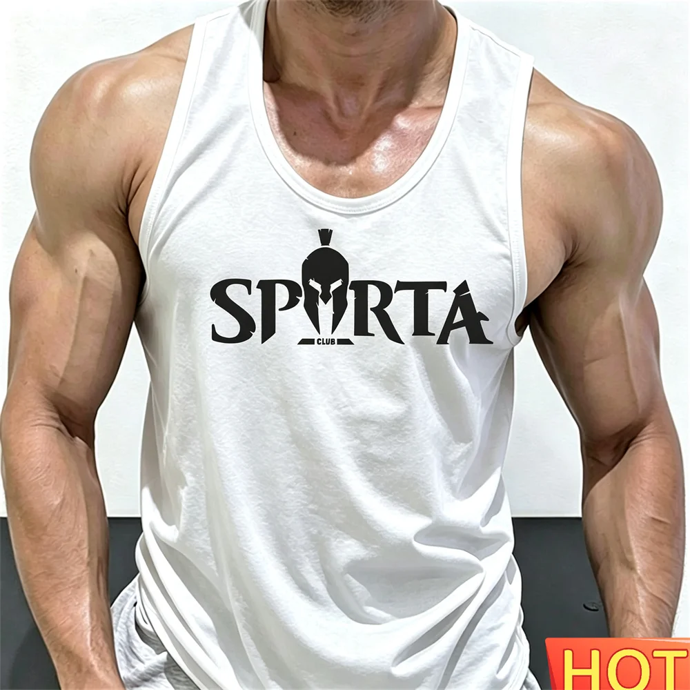 T-shirt de fitness rétro pour hommes, débardeur d'été sans manches, séchage rapide, débardeur graphique loup, vêtements de sport pour la gym
