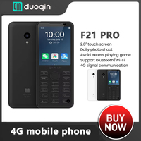 Qin F21 Pro Smart Touch Screen Phone 2.8 Inch Mini Smartphone Android 11 3GB+32GB 2120mAh 5MP Cheap Smartphones With Keyboard