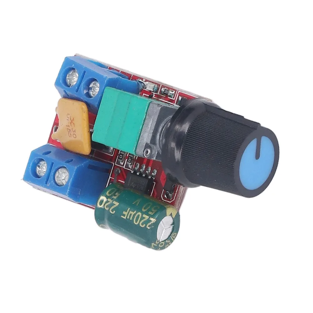 3pcs 3V-35V Motor Speed Controller 1% to 100% Duty Cycle Self Recovery Fuse LED Dimmer Control Board Speed Control Switch