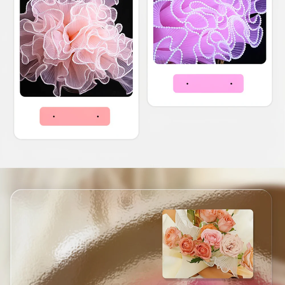 ผ้าก๊อซลายคลื่นสีมุกนุ่ม สำหรั - Papercraft Supply Ribbon บทวิจารณ์และราคา