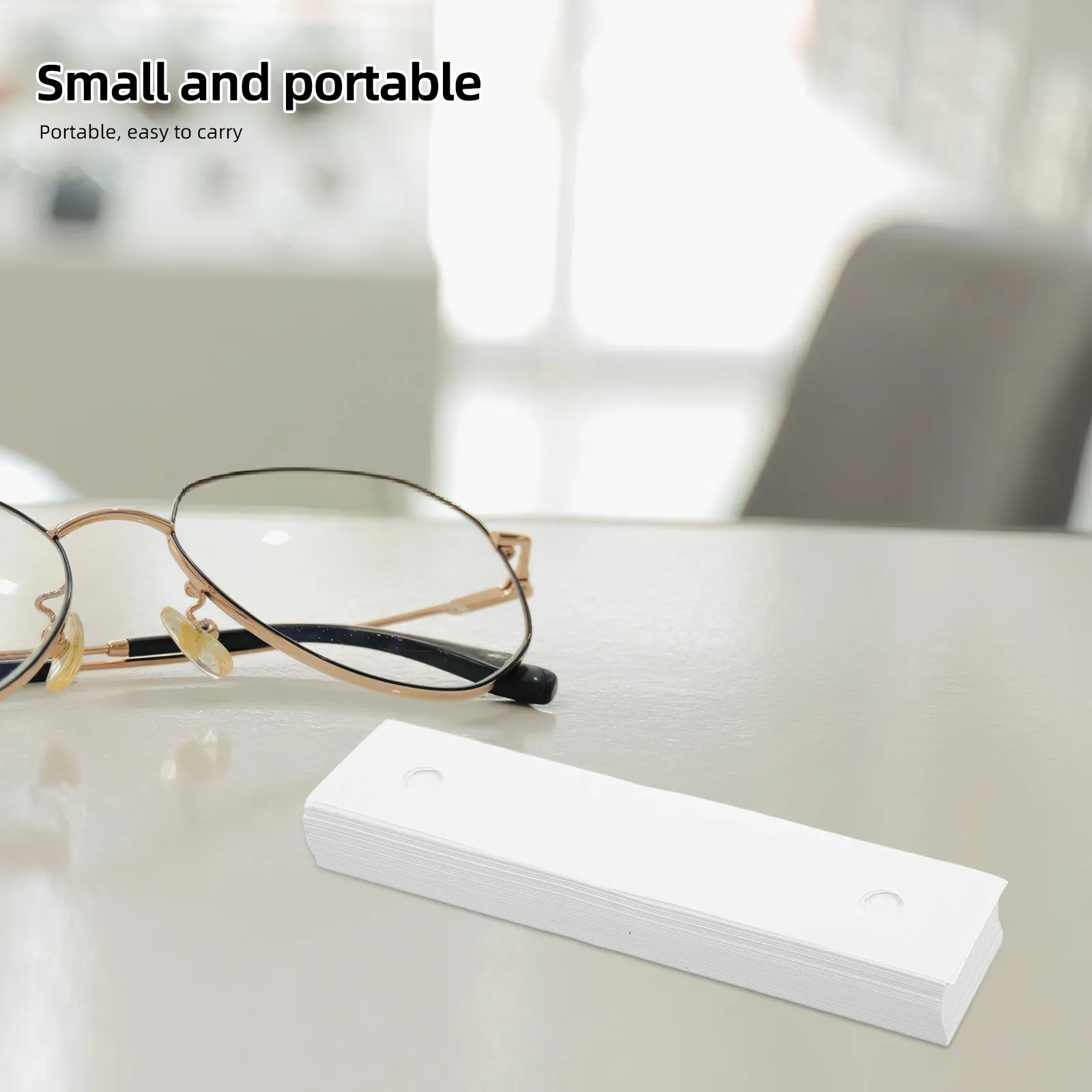 320Pcs Chin Rest Paper Disposable Optical Supplies Sanitary Eye Exam Accessories Optometry Clinic Safety Covers