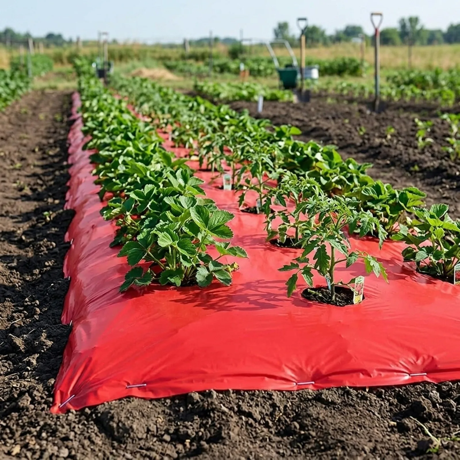 Note Package Content Planting Mulch Film Agricultural Crops Abundant Harvest Potatoes Accelerated Harvest Agricultural Crops