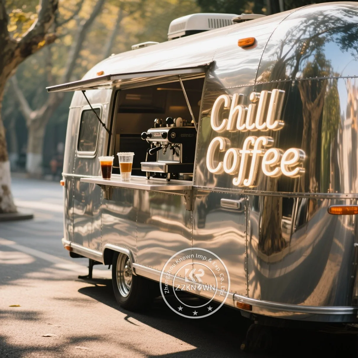 

Mobile Kitchen Concession Catering Bbq Pizza Food Cart Fully Equipped Food Truck With DOT Certification