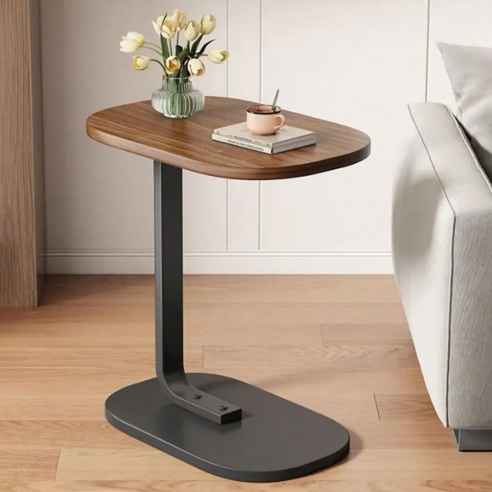 

Приставной столик для дивана, С-образный приставной столик, высотой 24,4 дюйма, для размещения под диваном или кроватью в гостиной