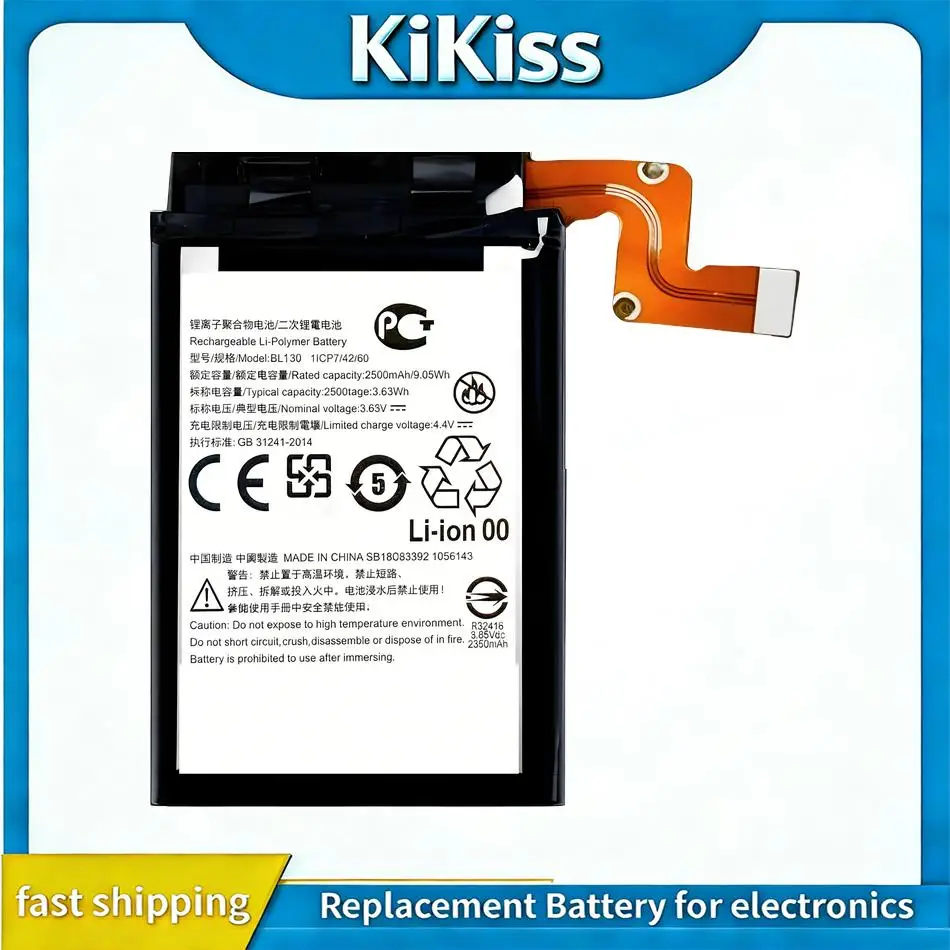 

Аккумулятор BL310 для мобильного телефона Lenovo Legion Duel Pro L79031, 2500 мАч, долговечный, надежный