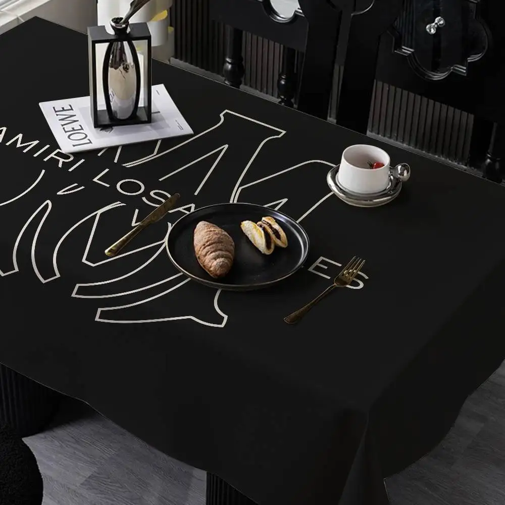 الفاخرة A-أمريكا مفرش المائدة المنزل عشاء حفلة غطاء الطاولة مأدبة الزفاف في الهواء الطلق غطاء حفلة فندق الديكور مفارش المائدة