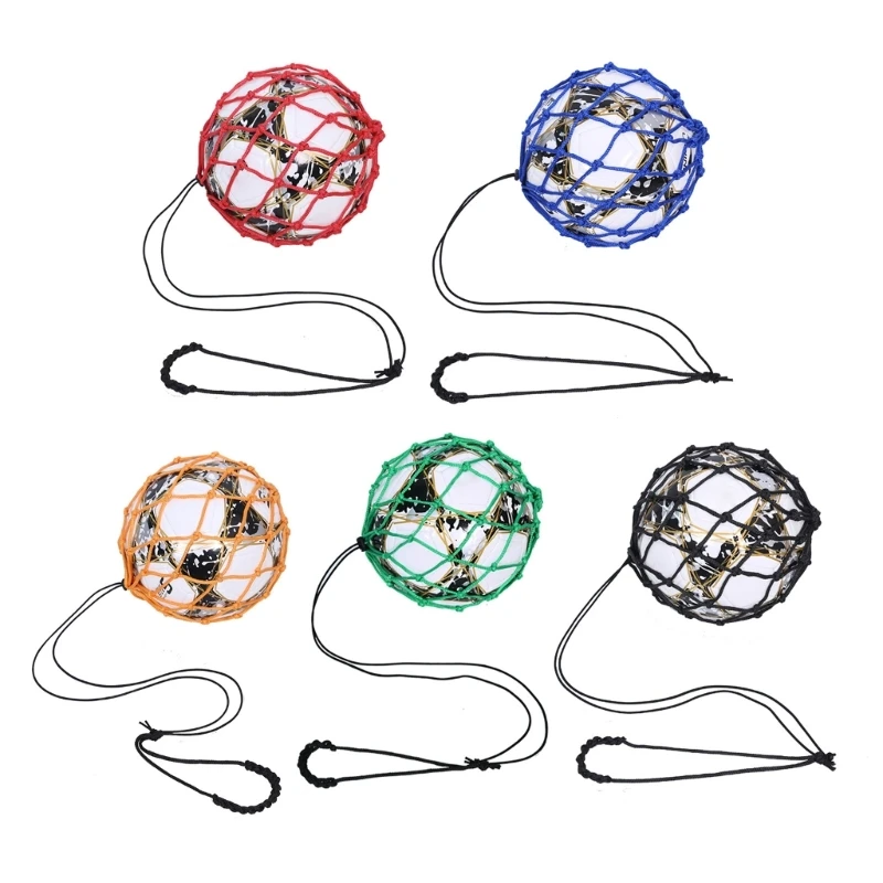 

yunyun Soccer Ball Training Net Bag Football Kick Trainer Net Kids Soccer Ball Trainer