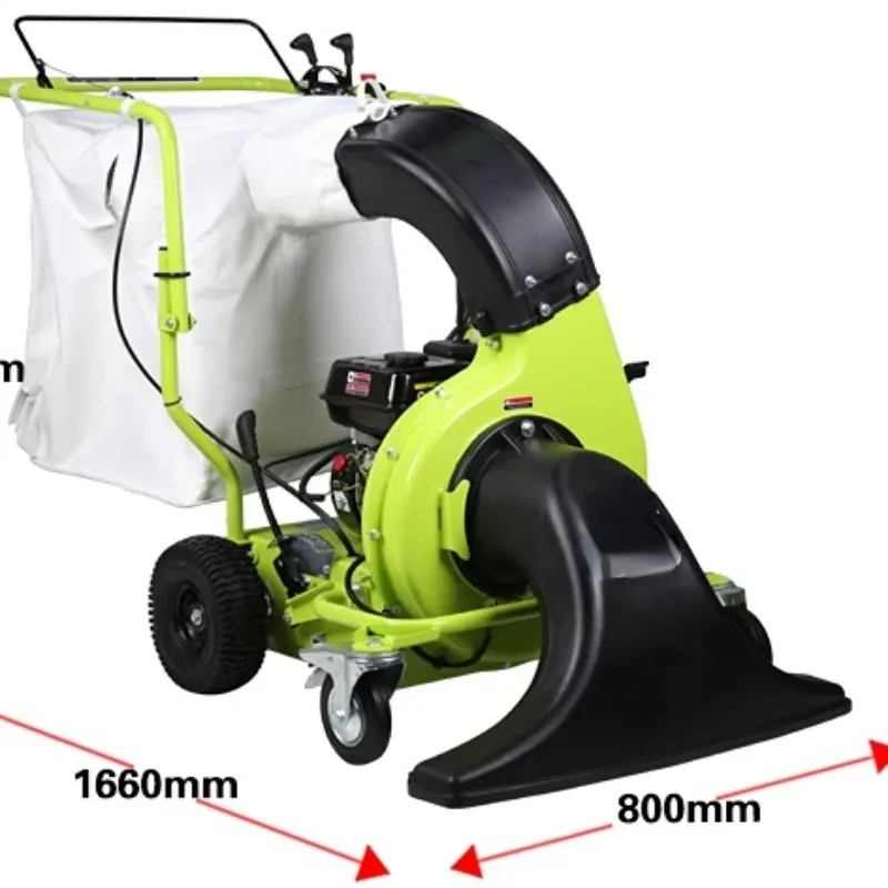 universal garbage leaf suction machine High Quality Fuel cleaner Urban Leaf Vacuum Cleaner Leaf Collection Machine