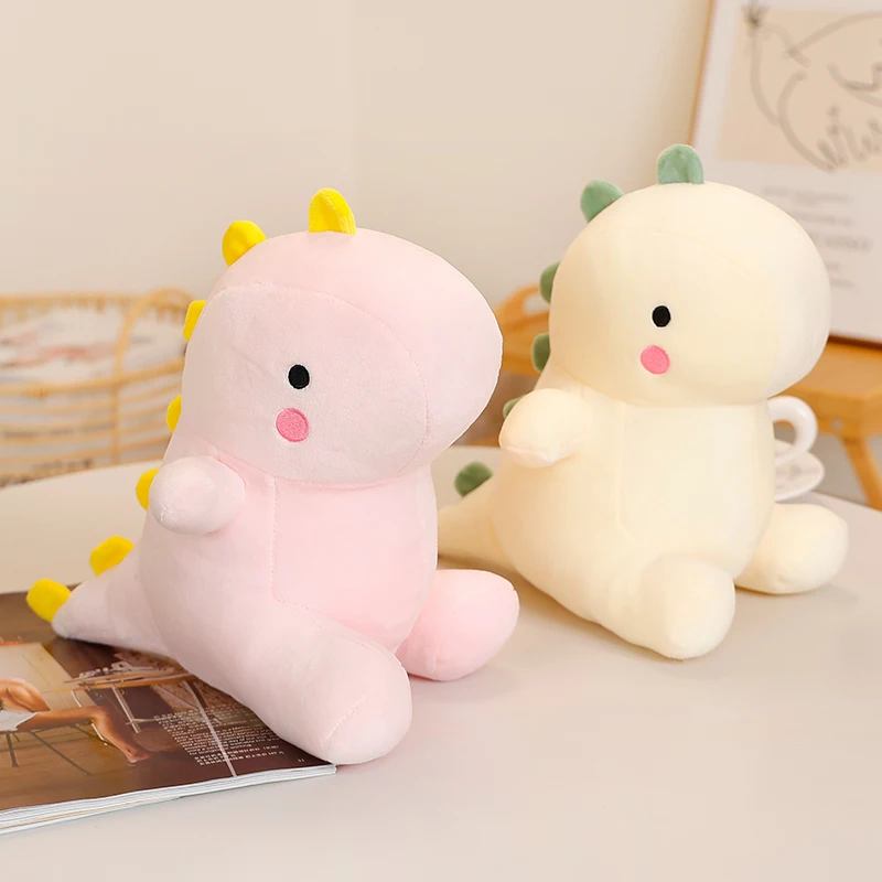 22cm Super Soft Cute Dinosaur Plush Doll Cartoon Stuffed Animal Dino Toy Sleep Hug Doll