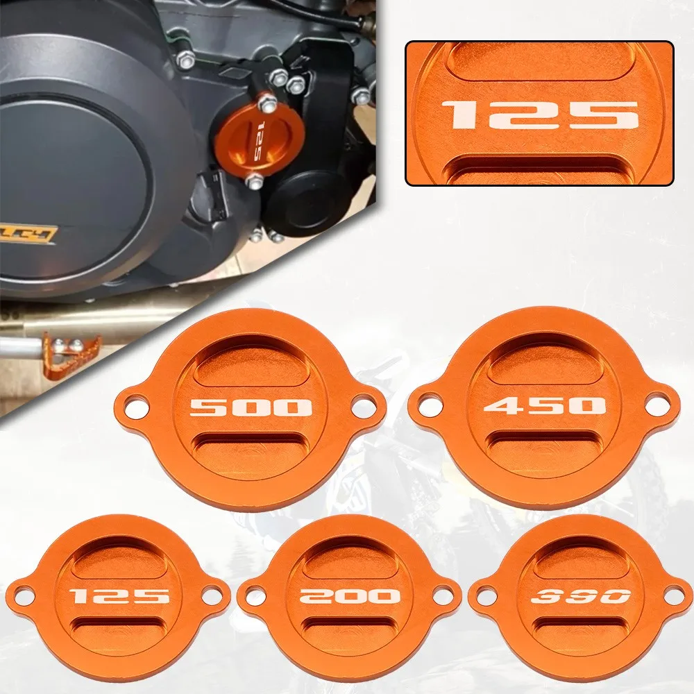 For KTM DUKE RC 125/200/250/390 690 790 890 DUKE/R 1290 Super Duke R/GT 1050 1190 ADV Motorcycle Engine Oil Filter Cover Cap