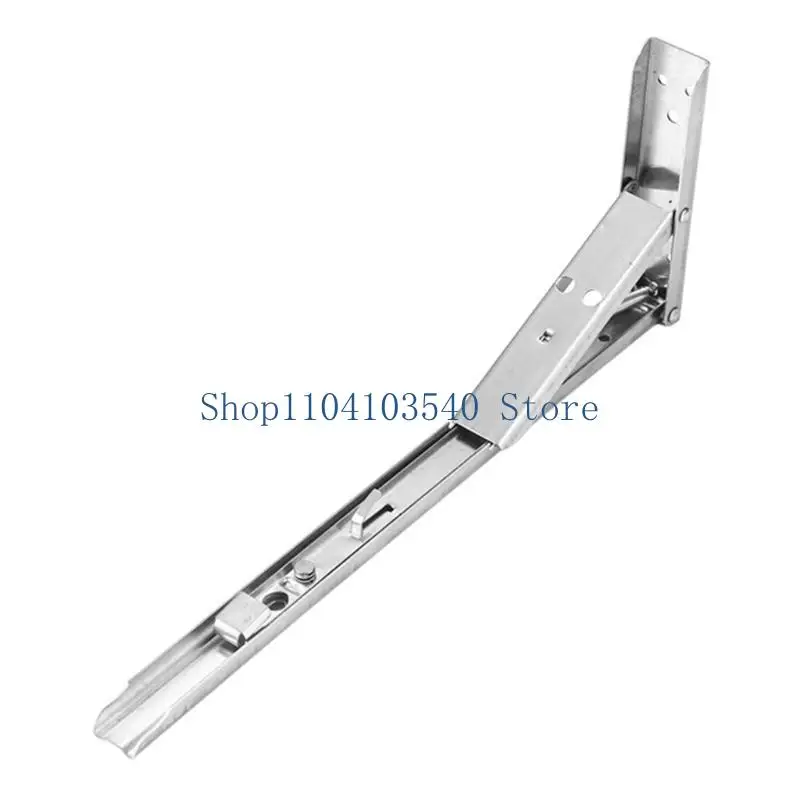 02DC Folding Shelf Bracket, Collapsible Shelf Brackets for Space Saving DIY Bracket