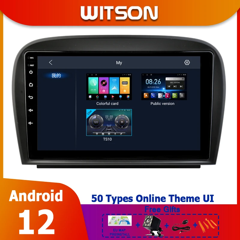 

Car Multimedia Player GPS MP3 Auto Radio For MERCEDES-BENZ SL R230 SL350 SL500 SL55 SL600 SL65 2001-2007 CarPlay WIFI Bluetooth