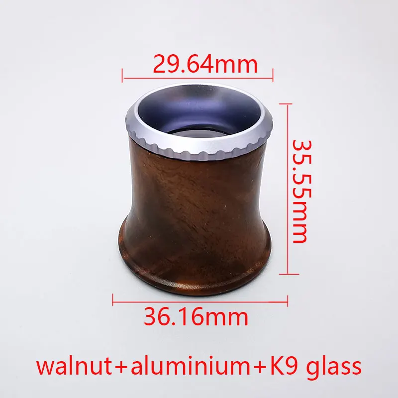 

TOP watchmaking tools, watch maintenance magnifying glass, walnut magnifying glass 5X, watch tools, jewelry tools.