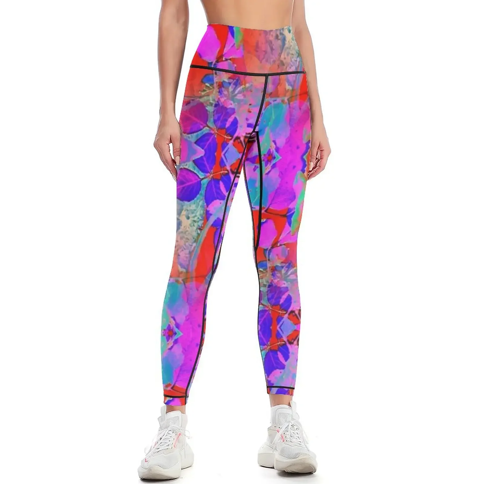 

pattern mania 11 Leggings sport legging Golf wear trousers flared Womens Leggings