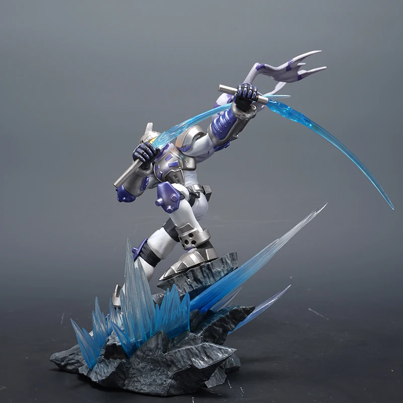 Em estoque 23cm anime digimon aventura wolfmon figura de ação pvc modelo boneca coleção brinquedos estatueta presente aniversário
